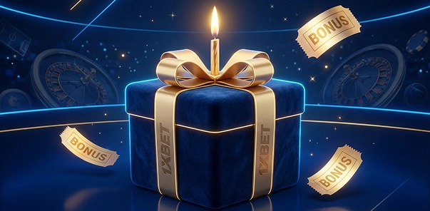 1xbet | Подарок на День рождения и бонус в твой день — играй в лучшем казино!